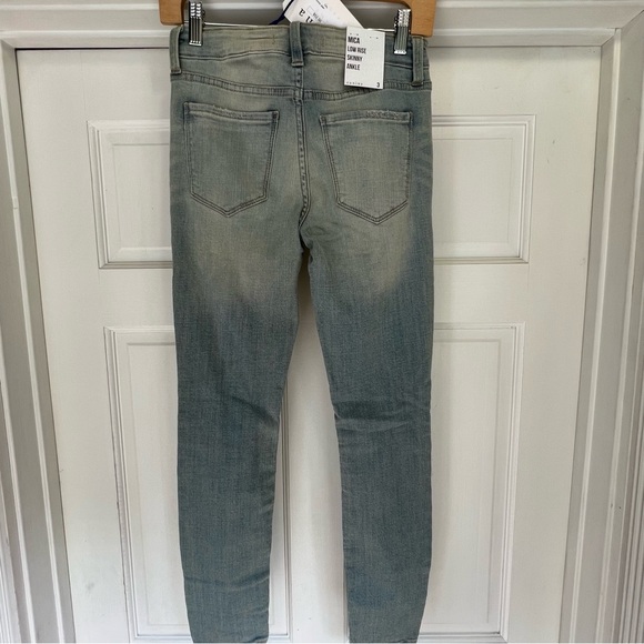 NWT Eunina Mica Distressed Low Rise Skinny Ankle size 3 - Picture 3 of 8